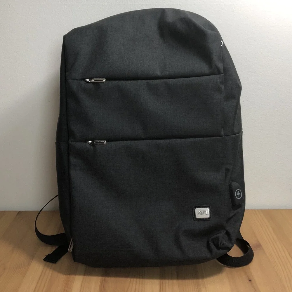 Mark Ryden Travel Laptop Backpack Business Bag USB Charging Port Dark Gray